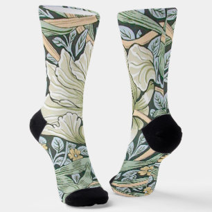 William Morris Pimpernel Floral Wallpaper Socken