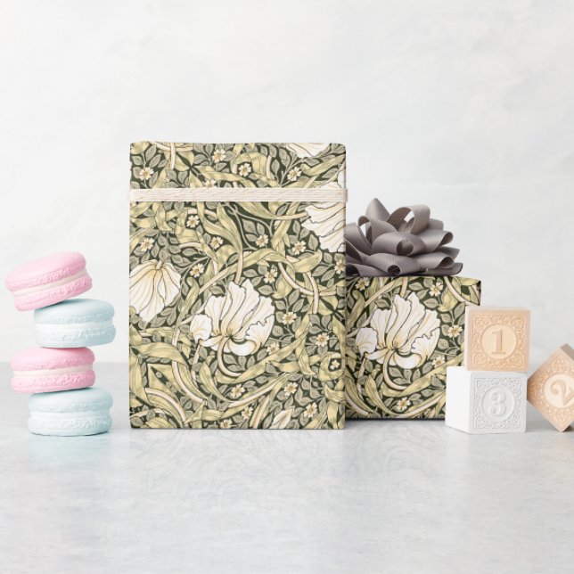 William Morris Pimpernel Geschenkpapier (Babyparty)