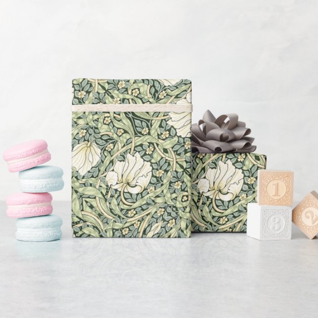 William Morris Pimpernel Geschenkpapier (Babyparty)