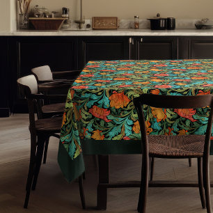 William Morris Pimpernel lebhafte Farben farbenfro Tischdecke