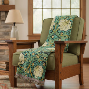 William Morris Pimpernel Mission Style Decke