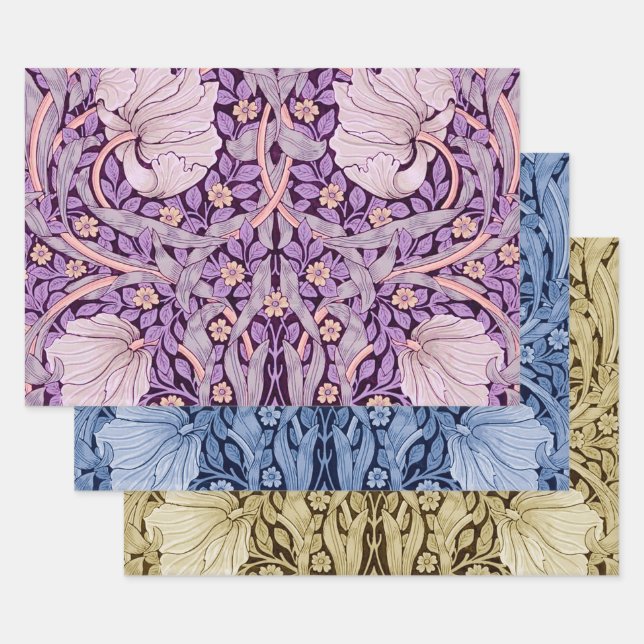 William Morris, Pimpernel Monotone Geschenkpapier Set (Set)