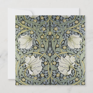 William Morris - Pimpernel-Musterdesign Feiertagskarte