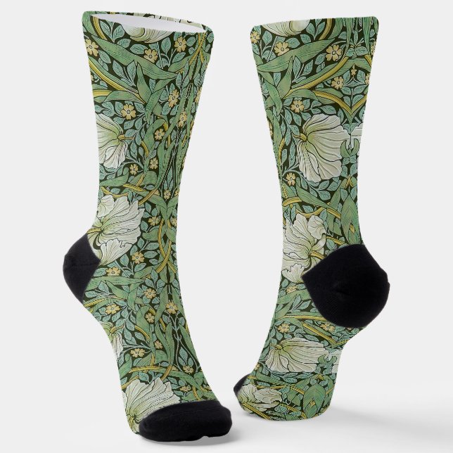 William Morris - Pimpernel Socken (Gewinkelt)