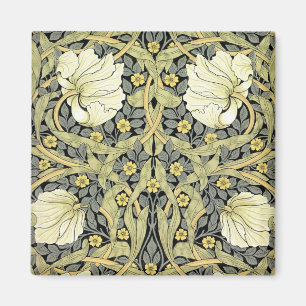 William Morris Pimpernel Tulpen Botanische Kunst Magnet