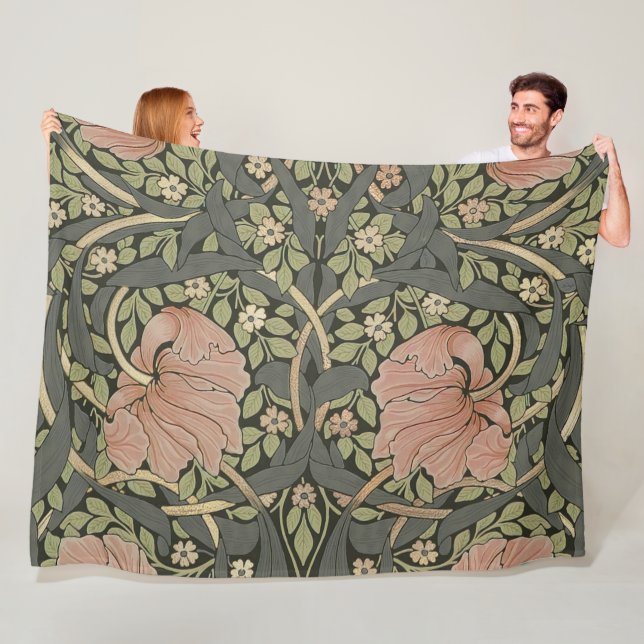 William Morris Pimpernel Vintag Pattern Fleece Bl (Beispiel)