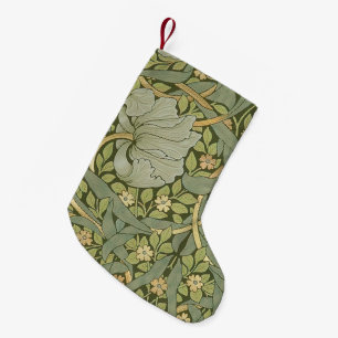 William Morris Pimpernel Vintag Pattern Kleiner Weihnachtsstrumpf