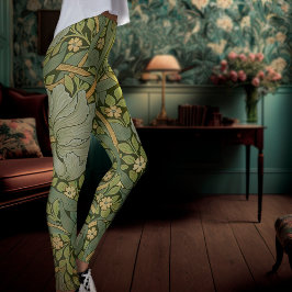 William Morris Pimpernel Vintag Pattern Leggings