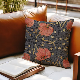 William Morris Pimpernel Vintag Pattern Throw Pil Kissen