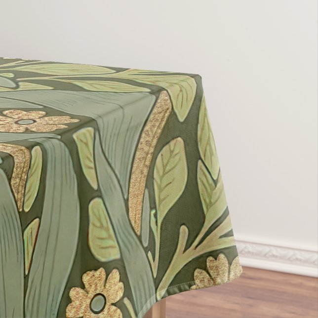 William Morris Pimpernel Vintag Pattern Tischdecke (Beispiel)