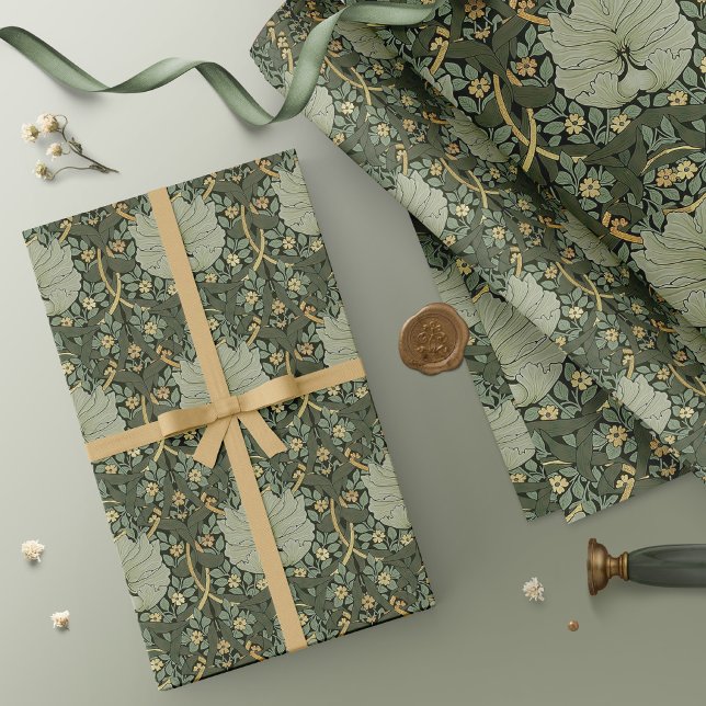 William Morris Pimpernel Vintag Pattern Wrapping Geschenkpapier (Von Creator hochgeladen)