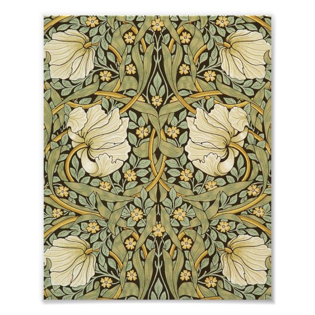 William Morris Pimpernel Vintag Pre-Raphaelite Fotodruck (Vorne)
