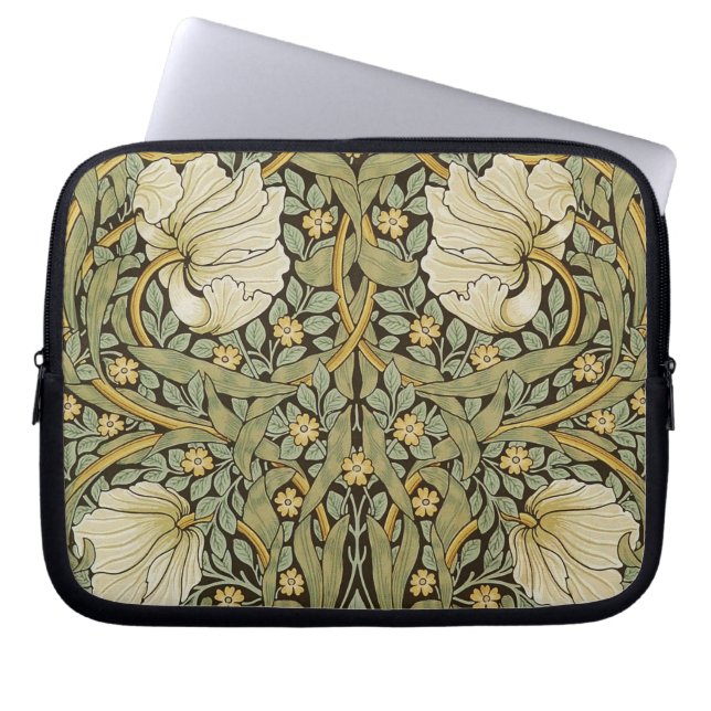 William Morris Pimpernel Vintag Pre-Raphaelite Laptopschutzhülle (Vorderseite)