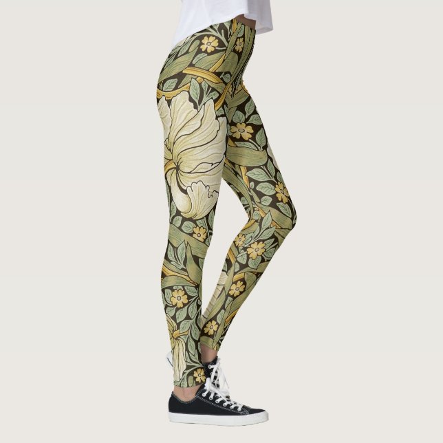William Morris Pimpernel Vintag Pre-Raphaelite Leggings (Rechts)