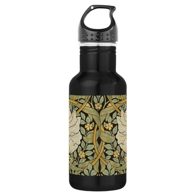 William Morris Pimpernel Vintag Pre-Raphaelite Trinkflasche (Vorderseite)