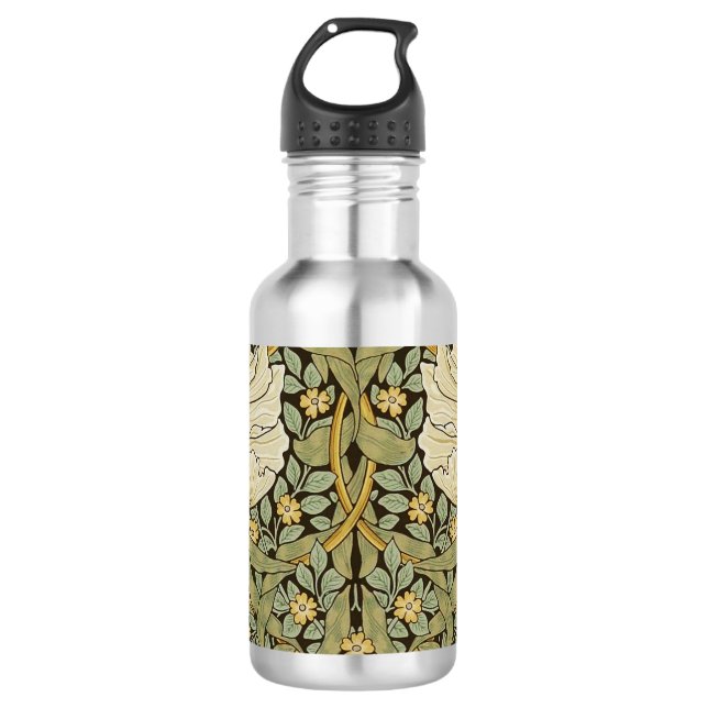 William Morris Pimpernel Vintag Pre-Raphaelite Trinkflasche (Vorderseite)