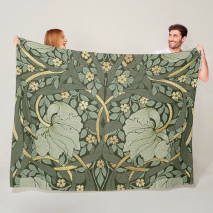 William Morris Pimpernel Vintage Muster Fleece Bl