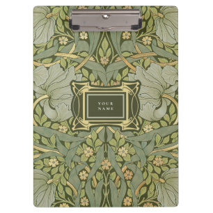 William Morris Pimpernel Vintage Muster Klemmbrett
