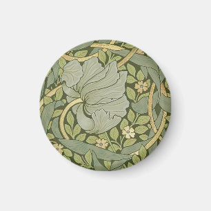 William Morris Pimpernel Vintage-Muster Magnet