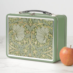 William Morris Pimpernel Vintage Muster Metall Brotdose