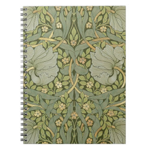 William Morris Pimpernel Vintage-Muster Notizblock