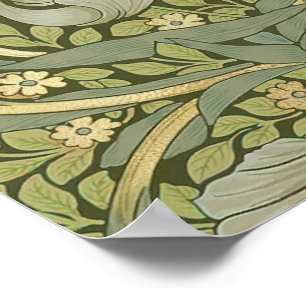 William Morris Pimpernel Vintage-Muster Poster