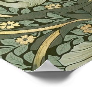 William Morris Pimpernel Vintage Muster Poster