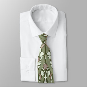 William Morris Pimpernel Vintage Muster Schlips Krawatte