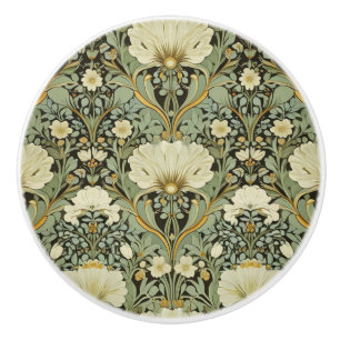 William Morris Pimpernel Vintage Präraffaelit Keramikknauf