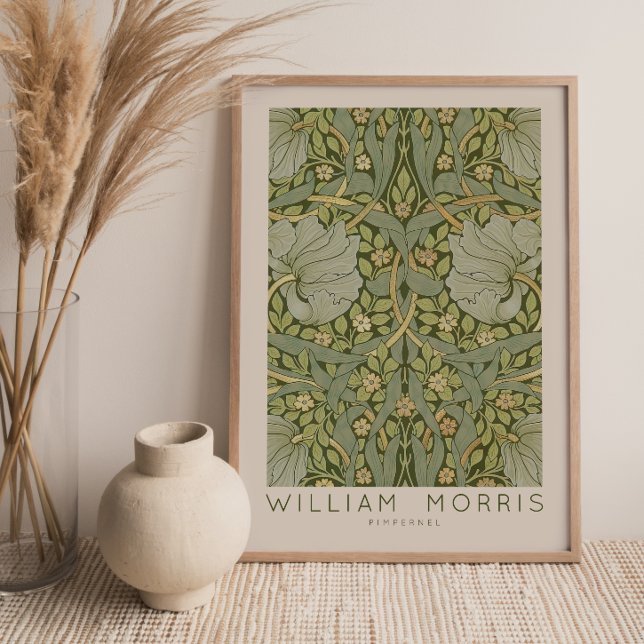 William Morris Pimpernel Wall Art Poster (Von Creator hochgeladen)