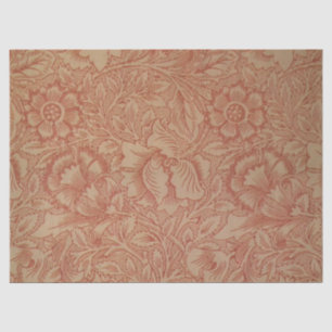 William Morris Pink Poppy Blume Floral Seidenpapier
