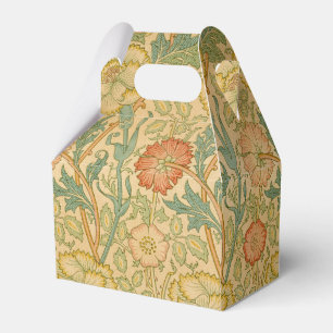 William Morris Pink Rose Border Florales Kunstwerk Geschenkschachtel