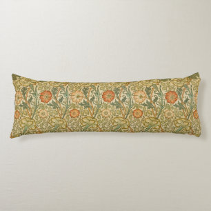 William Morris Pink Rose Border Florales Kunstwerk Seitenschläferkissen