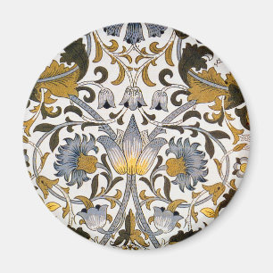 William morris plumpe Blume Magnet