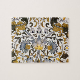 William morris plumpe Blume Puzzle