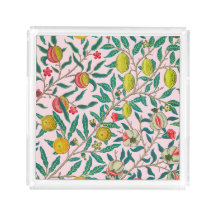 William Morris Pomegranat in Rosa