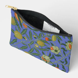 William Morris Pomegranate Blue Colorful Wallpaper Zubehörtasche
