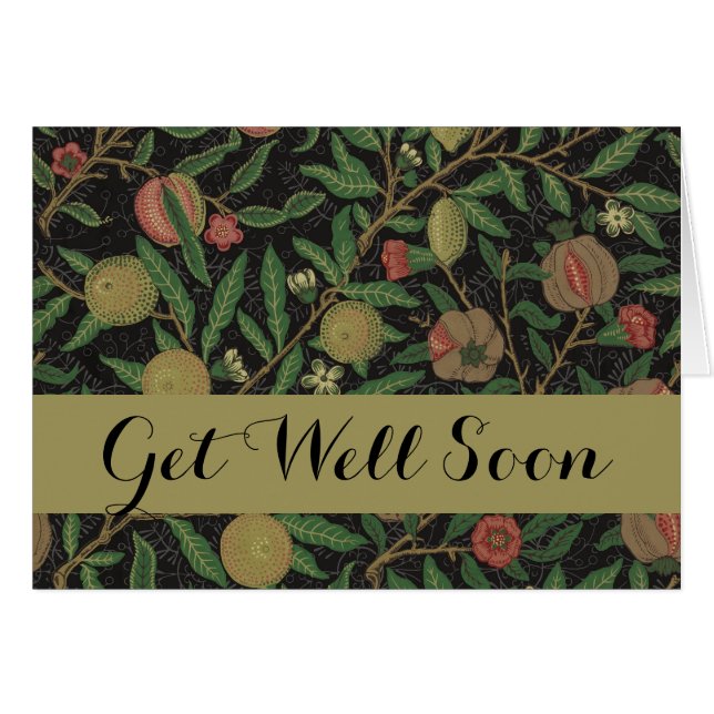 William Morris Pomegranate Classic Frucht (Vorderseite (Horizontal))