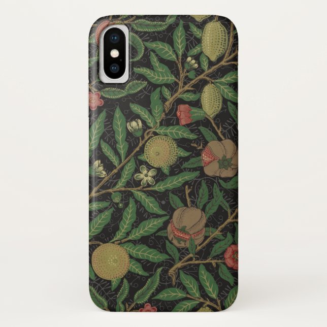 William Morris Pomegranate Classic Frucht Case-Mate iPhone Hülle (Rückseite)