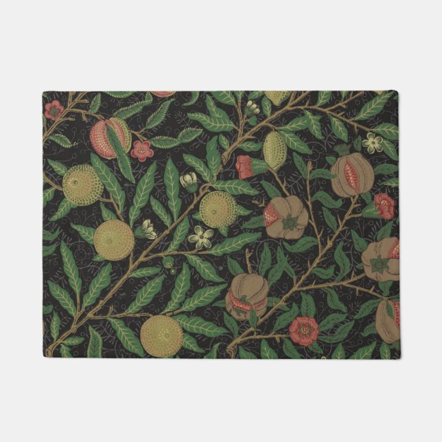 William Morris Pomegranate Classic Frucht Fußmatte (Vorderseite)