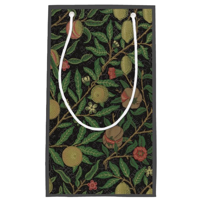William Morris Pomegranate Classic Frucht Kleine Geschenktüte (Vorderseite)