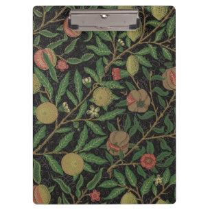William Morris Pomegranate Classic Frucht Klemmbrett