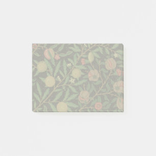 William Morris Pomegranate Classic Frucht Post-it Klebezettel