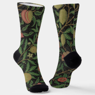 William Morris Pomegranate Classic Frucht Socken