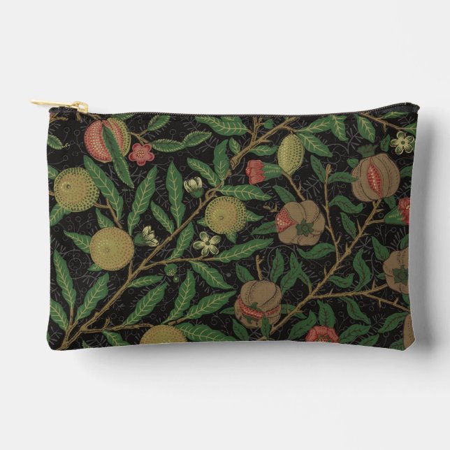 William Morris Pomegranate Classic Frucht Zubehörtasche (Vorderseite)