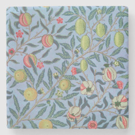 WILLIAM MORRIS "POMEGRANATE" DESIGN STONE UNTERSET STEINUNTERSETZER