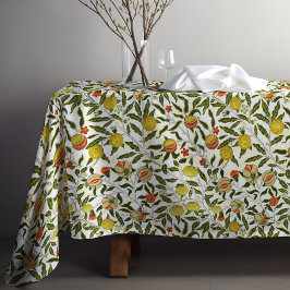William Morris Pomegranate Lemons Vintag Pattern Tischdecke