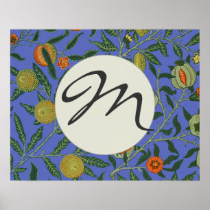 William Morris Pomegranate Wallpaper Poster