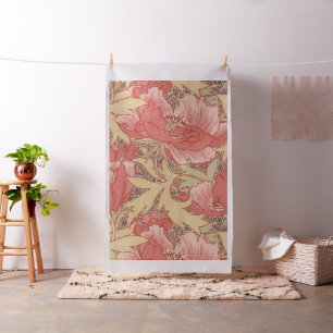 William Morris Poppies Floral Stoff