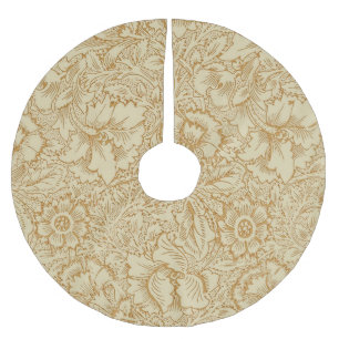 William Morris Poppy Floral Wallpaper Polyester Weihnachtsbaumdecke
